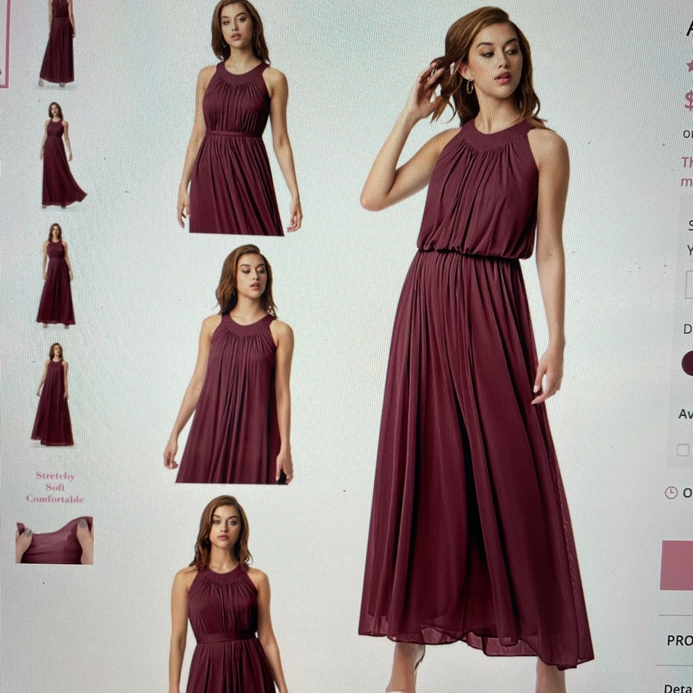 Azazie Ruelle dress
